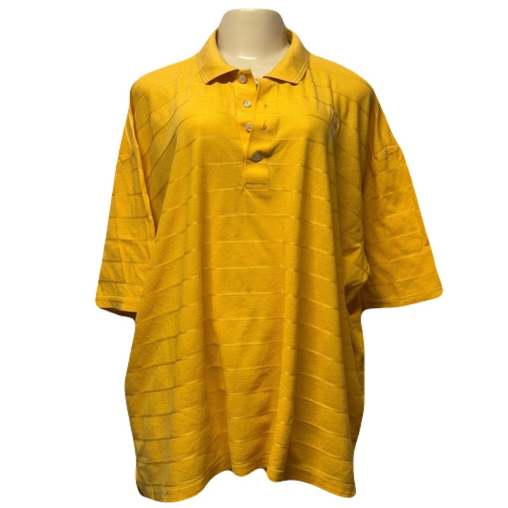 Descente Classic Yellow Polo Shirt for Men